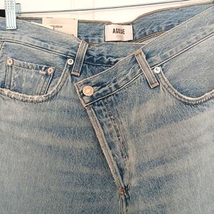 Agolde crisscross jeans